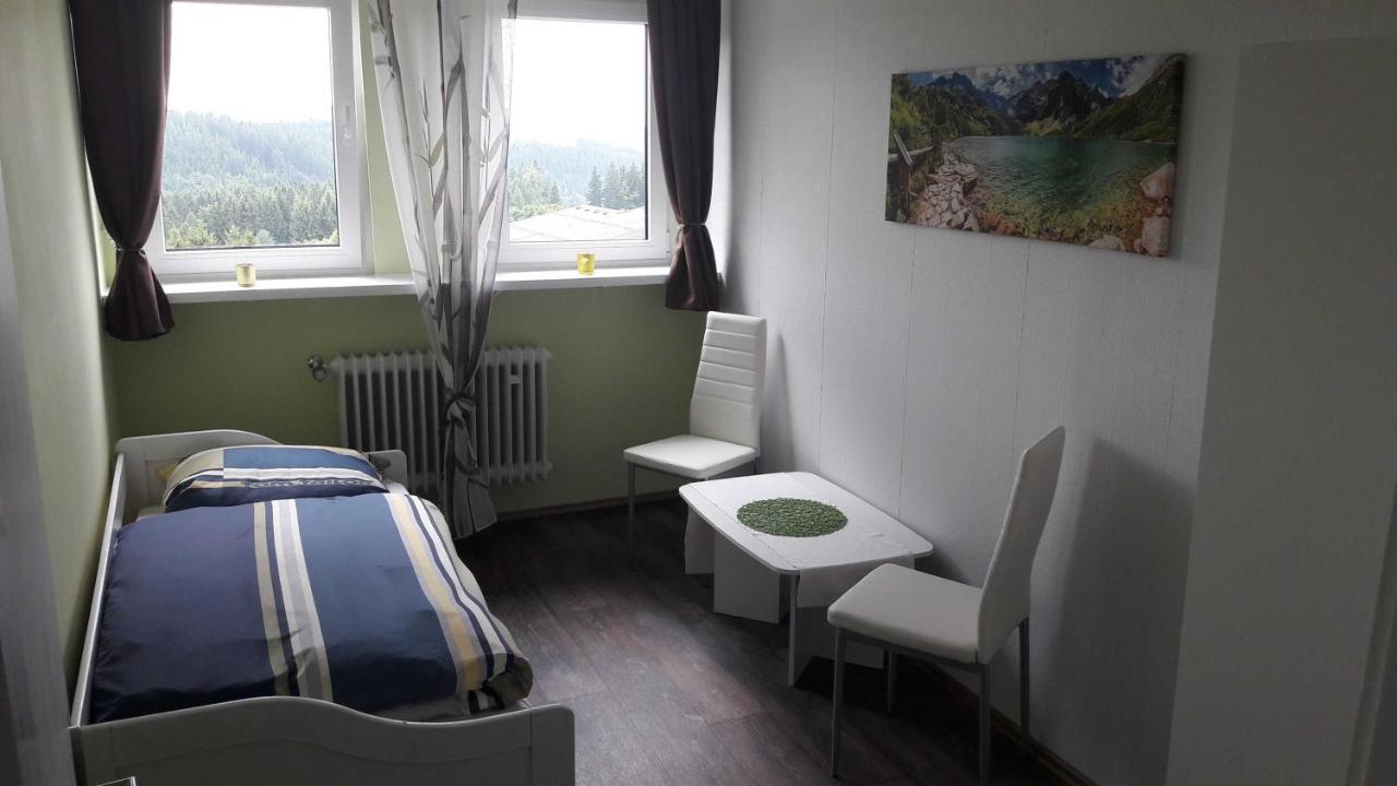 Ferienwohnung Bergwiese Schwarzenbach am Wald Dış mekan fotoğraf