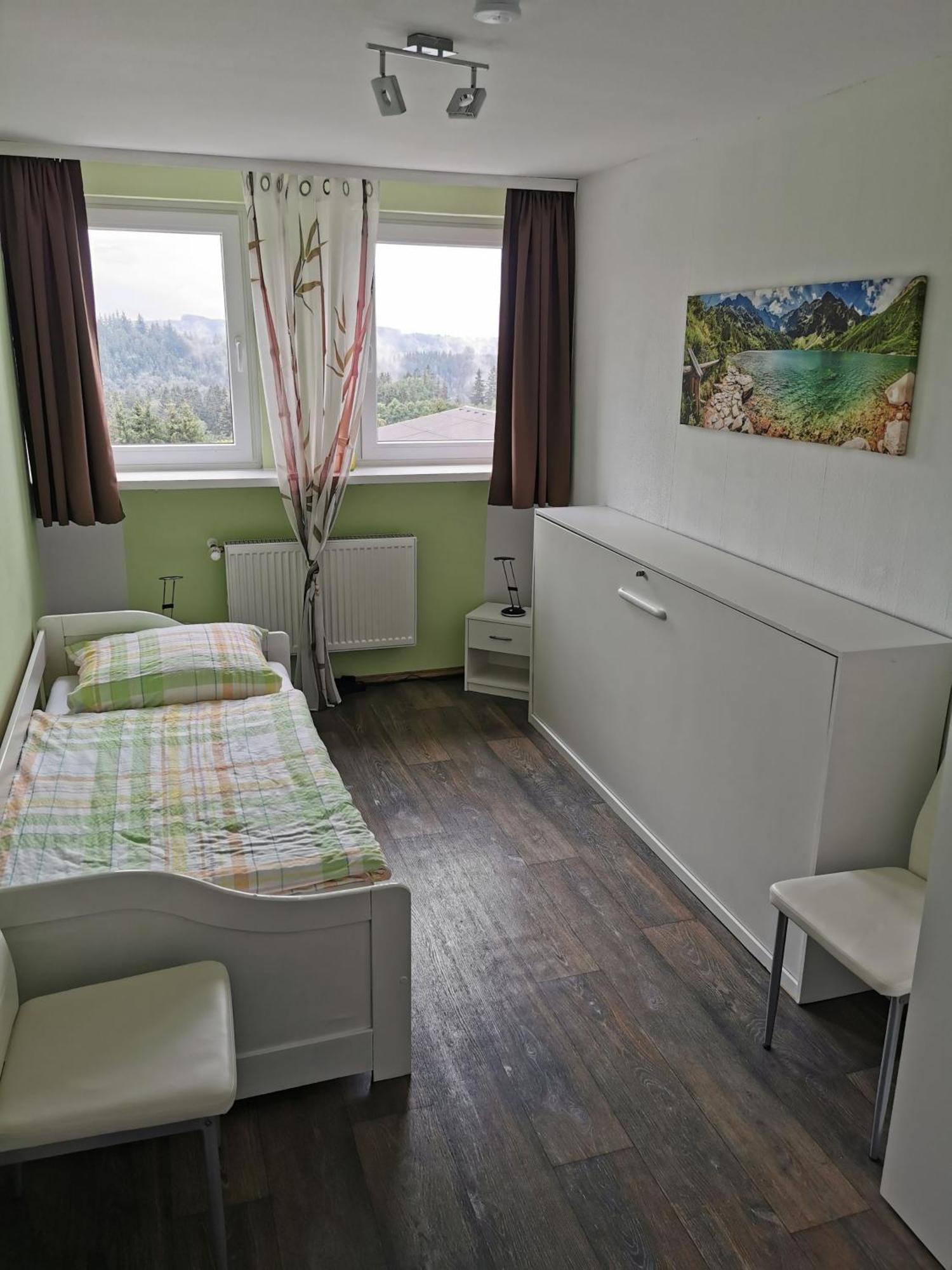 Ferienwohnung Bergwiese Schwarzenbach am Wald Dış mekan fotoğraf